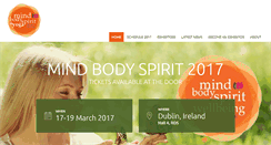Desktop Screenshot of mindbodyspirit.ie