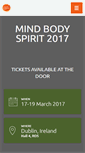 Mobile Screenshot of mindbodyspirit.ie